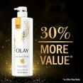 thumbnail image 4 of Olay Cleansing & Firming Body Wash with Vitamin B3 and Collagen, 20 fl oz, 4 of 9