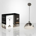 thumbnail image 3 of Xtricity - Pendant Light, 10'' Width, From the Elva Collection, Silver, 3 of 3