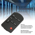 thumbnail image 4 of N2QAYC000123 Remote Control, Soundbar Remote Controller Universal Quick Response Ergonomic Design  For SC HTB200GWK For SC HTB200EGK For SC HTB200EBK, 4 of 8