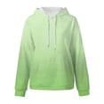 thumbnail image 5 of Tween Girls Trendy Stuff Clothes Red Hoodie Girls' Hoodies Sweatshirts Cute Oversized Fleece Sweatshirt Tops for Teen Girls Long Sleeve Sweater with Pockets Green 3-4 Years, 5 of 6