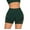 Green#103, variant on Women Impact Booty Shorts Low Rise Hidden Scrunch Butt Lifting Seamless Shorts Workout Gym Running Biker Hot Shorts Gray M