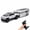 silver, variant on RC Radio Control Cybertruck Pickup Truck Motorhome Toy Cars, 2.4GHz Remote Control Car Toy with Sound and Light, Diecast Collectible Vehicle for Kids Adults, Gift Silver