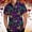 Black, variant on Kctiaxy Mens Short Sleeve Shirts Vintage Print Button Down Shirts Casual Elastic Turndown Collor Mardi Gras Shirt Summer Vacation Beach Cardigan Top