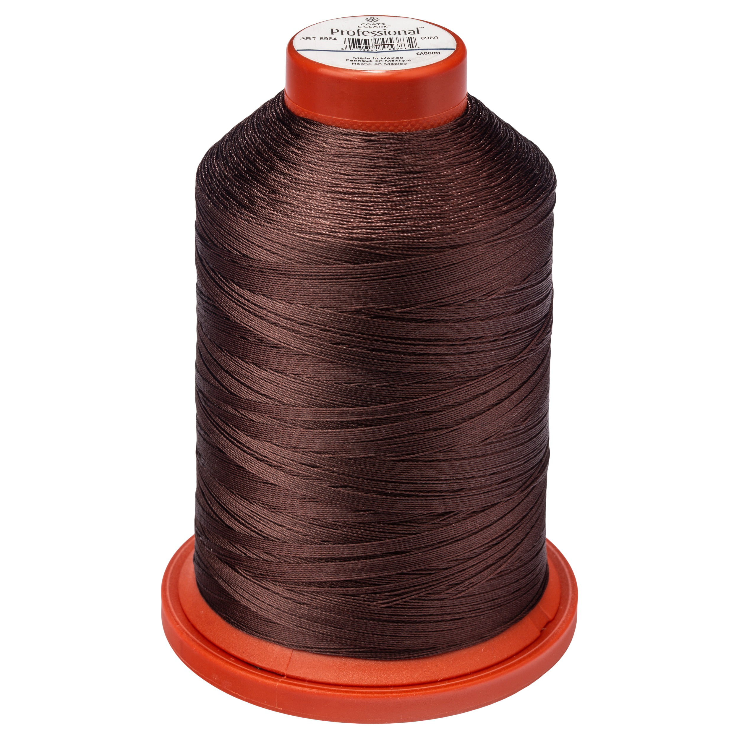 Coats & Clarks Upholstery Thread, Heavy Duty, Great for Bear Making. Color  900 Black 