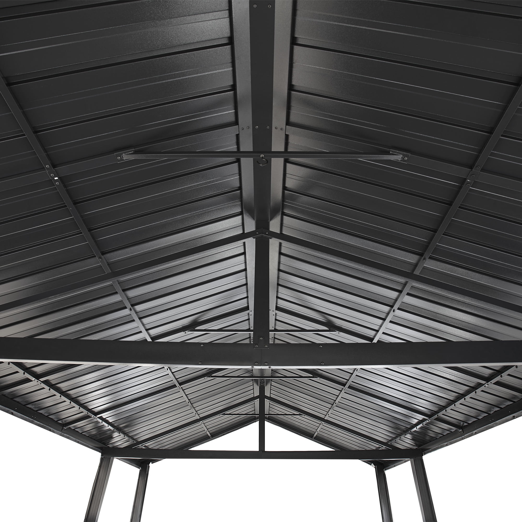 Sojag Samara 12 x 20 x 10 ft Black Carport