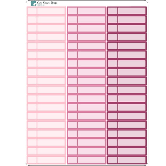 Appointment Functional Box Planner Stickers / Appointments Reminder Stickers/ DIY Calendar Stickers / Write In / Bullet Journaling / Bujo / Essential Productivity Stickers