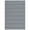brown / dark grey, variant on SAFAVIEH Martha Stewart Cotton Striped Area Rug, Navy/Light Grey, 5' x 7'