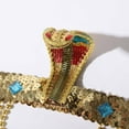 thumbnail image 6 of Doomiva Egyptian Cleopatra Headband with Sequined Tassel Decoration Egypt Queen Hair Accessories Cleopatra Headwear Cosplay Halloween Accessories, 6 of 6