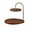 Gold, variant on Hyknon 2-Tier Wooden Jewelry Tray, Vintage Desktop Organizer, Space-Saving Display Stand, Storage Rack with Metal Frame, Jewelry Organizer Accessory Holder, Multi-Purpose Organizer for Decor, Gold
