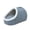 Blue, variant on Cats Sleeping Bed, Cute Removable Enclosed Soft Plaid Nest 17.7x11.8x9.8in, Portable and Washable Warm House, for Small Medium Large Pets