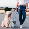 thumbnail image 4 of CTIRCHIU 5Pcs Hands Free Dog Waste Bag Carrier with Leash Clip Assorted Color Sturdy Polyethylene, 4 of 7