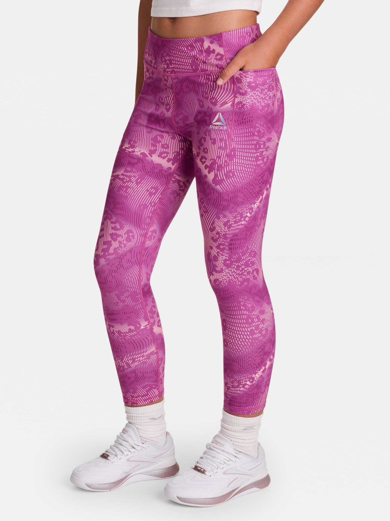 Reebok Girl's Prestige AOP Legging, Sizes 4-18