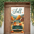 thumbnail image 4 of Vintage Truck Autumn Banner Rustic Pumpkin Harvest Fall Scenery for Home Decoration Seasonal Celebration Farmhouse Decor, 4 of 9