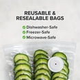 thumbnail image 3 of Vacuum Sealer Machine with 5 Reusable Bags, USB Rechargeable Electric Pump for Kitchen and Outdoor Storage, 3 of 11
