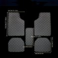 thumbnail image 5 of 5pcs Waterproof Leather Car Floor Mats - Universal Full Set Auto Rugs For Interior, 5 of 5