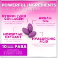 thumbnail image 3 of Hair Vitamins for Women for Hair Growth - Argan-Infused Supplement with Collagen, Biotin and Hyaluronic Acid - Supports Faster Hair Growth, Skin & Nails Beauty Vitamins, Bottled in USA - 120 Softgels, 3 of 9