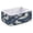 Butterflies, variant on Fabric Storage Bins Foldable Cube For Home Organization Baskets Blue Glowing Butterfly