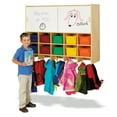 thumbnail image 3 of 10 Section Wall Mount Coat Locker with Storage – with Clear Cubbie-Trays, 3 of 5