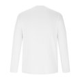 thumbnail image 4 of yoeyez Men's Sun Protection Shirts Solid Color Long Sleeve Sunscreen Shirt Lightweight Breathable Spf Rash Guard for Fishing Hiking Swimming Running White,M, 4 of 7