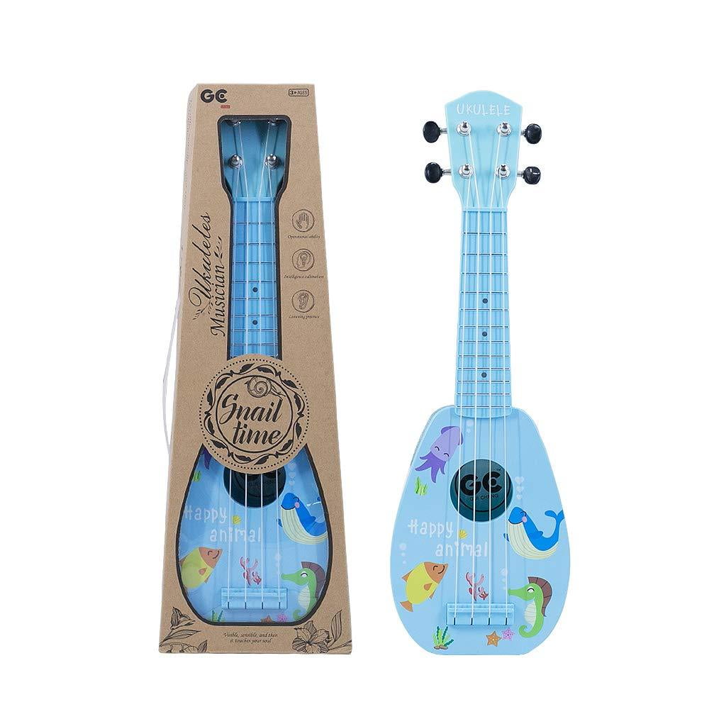 Toddler Ukulele Children Mini 4 Strings Musical Instrument for Holiday Gift 