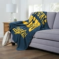 thumbnail image 2 of The Northwest 1COL-23600-0347-OOF 50 x 60 in. NCAA Coppin State University Alumni Silk Touch Throw Blanket, 2 of 5
