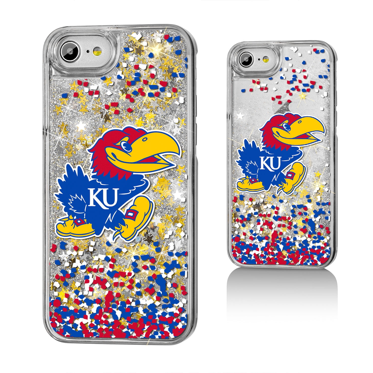 iPhone 8//7 Clear Keyscaper NCAA Kansas Jayhawks Apple iPhone Clear CaseClear Case