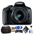 thumbnail image 3 of Canon EOS 2000D with EF-S 18-55mm IS II Lens (Intl Model) Deluxe Bundle(International Model), 3 of 5