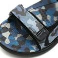 thumbnail image 7 of WUANDIXFA Boys Girls Fashion Athletic Summer Sports Sandals Kids Open-Toe Water Sandals Toddler Camouflage Sneakers Beach (Blue, 6), 7 of 7