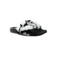 thumbnail image 2 of FAUX SHEEPSKIN FUR SLIDES - ZEBRA W/BLACK SOLE SIZE 7/8, 2 of 4