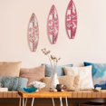 thumbnail image 4 of Dserhfy 3Pcs/Set Wooden Hibiscus Surfboard Wall Decoration Farmhouse Rustic Surfboard Wall Art Home Bedroom Living Room Bathroom Wall Decorative Sign, 4 of 8