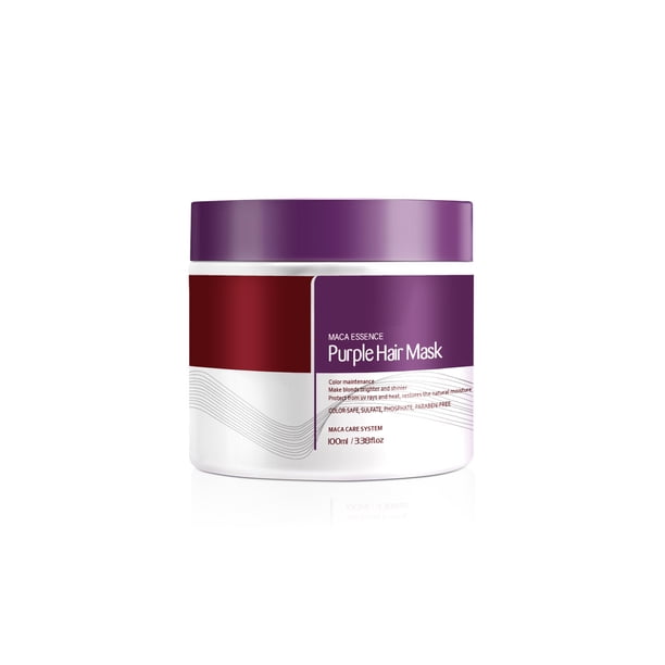 Mascarilla capilar de colágeno: nutritiva y reparadora | Mascarilla morada para una limpieza profunda y un cabello más suave