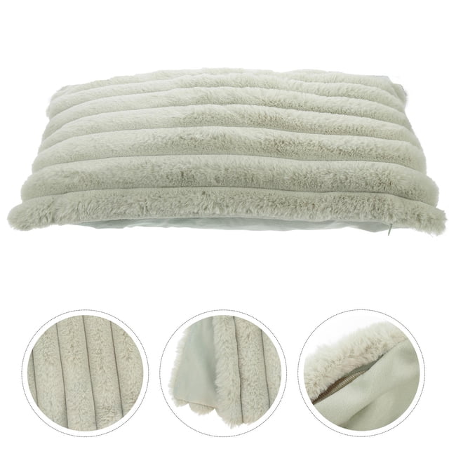Luxshiny Funda De Almohada Cuadrada Verde Claro Para Del Hogar Con Cremallera Resistente Y Cómoda