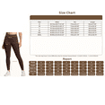 thumbnail image 4 of Pants for Women Casual Cotton And Linen Embroidered Wide Leg Spring And Summer Loose High Waist Straight Elastic Womens Pants Blackish Green XXL, 4 of 8