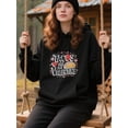 thumbnail image 2 of Bold Taco Graphic Hoodie for Men and Women, Unisex Pullover Hooded Sweatshirt, Comfortable Cotton Poly Blend, Casual Streetwear Outfit, 2 of 5