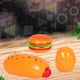 thumbnail image 5 of Juguetes educativos, cocina de juguete con forma de hamburguesa para niños y niñas, minijuego de cocina de simulación, modelos de comida desmontables y ensamblables, simulación de refrigerio de cocina, 5 of 6