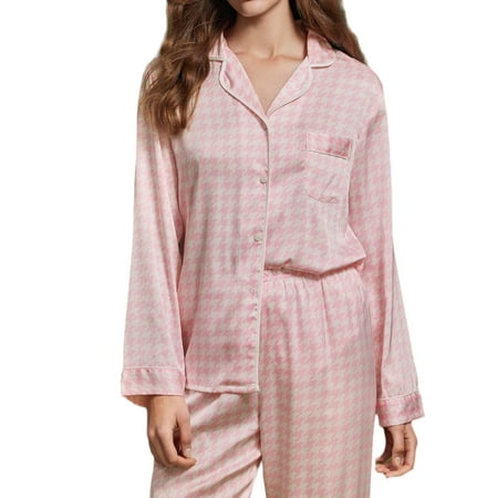 

Women s Long Sleeve Loungewear 2 Pieces PJ Set Sleepwear M