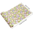 thumbnail image 2 of POINTERTECK Chemin de table en Lin de Pâques Imprimé Lapin Œufs Décorations de Vacances (A) (Taille 270*28cm), 2 of 8