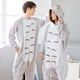 thumbnail image 4 of Pijama de animales de dibujos animados para parejas, pijama cálido y cómodo de una pieza, disfraz de Cosplay para fiesta de Navidad y Halloween para mujeres y hombres, 4 of 4