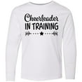 thumbnail image 3 of Inktastic Cheerleader in Training Long Sleeve Youth T-Shirt, 3 of 5