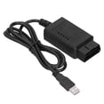 thumbnail image 3 of EOBD Scanner,OBD II EOBD USB USB Diagnostic Tool OBDII Cable Connetor High Capacity, 3 of 8