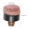 thumbnail image 2 of FOMIYES 40Ud Accesorios Para Billar Puntas De Cuero Atornillables Portátiles Y Resistentes Marrón, 2 of 8