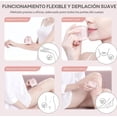 thumbnail image 4 of Rasuradora Electrica Mujer Depiladora Electrica Afeitadora Recargable Para Mujeres Adecuado Para Partes Íntimas Axilas Y Todo El Cuerpo Modelo De Carga Modelo Rosa, 4 of 4