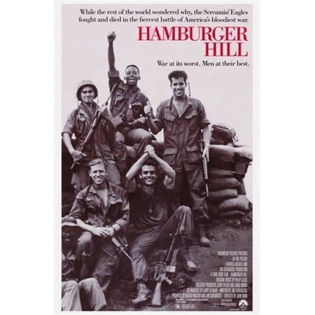 Posterazzi Hamburger Hill Movie Poster - 11 x 17 in.