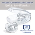 thumbnail image 6 of Chicco PhysioForma® Luxe One-Piece Silicone Pacifier, 0-6m, 4pk – Multipack - Multi-Pack, New, 6 of 10