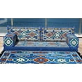 thumbnail image 2 of Royal Blue Couch Bed, Modular Sectional Sofa, Futon Mattress, Floor Cushions, Floor Seating Sofa, Sofa Diwan, Arabic Majlis, Sofa Sleeper, 2 of 3