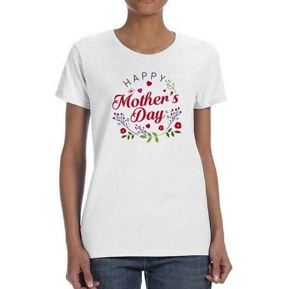 Mothers Day Storybook Nature Shaped T-Shirt Women -Image by Shutterstock, Female Medium