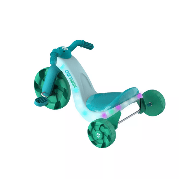 GOTRAX 12 Light-Up Kids Trike - Teal Blue, Indoor Fun - Walmart