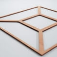 thumbnail image 5 of Ekena Millwork 15 3/8"W x 15 3/8"H x 1/4"T Medium Marion Decorative Fretwork Wood Wall Panels, Cherry, 5 of 18