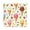 Multicolor Ice Cream Print, variant on Iauyy Satin Napkins Set of 1- Navy-anchor Stripes DIY Printing Decoration Cloth Napkin- Easy Care for Home/Party