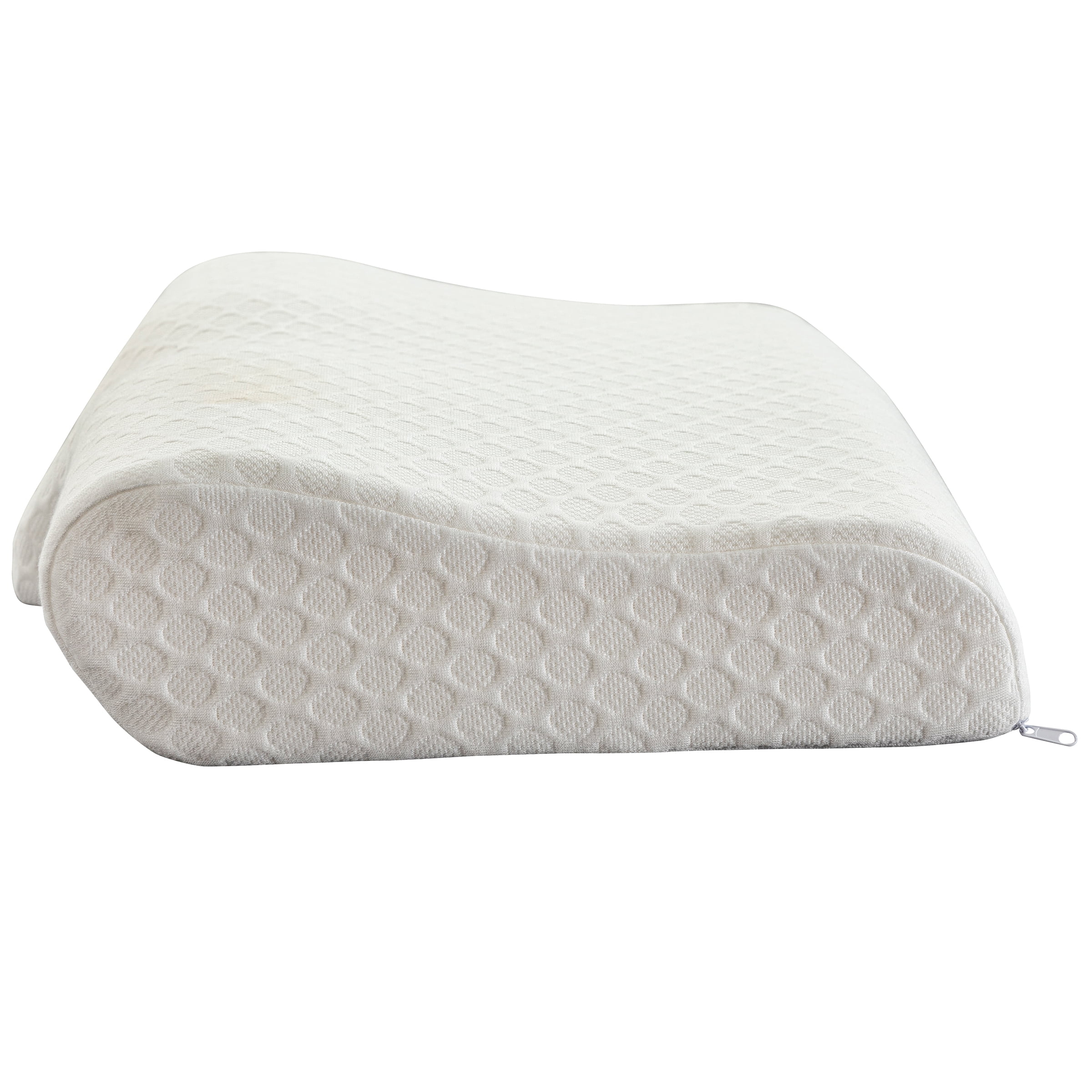 Home-Complete Memory Foam Neck Pillow for Side, Back, and Stomach Sleepers